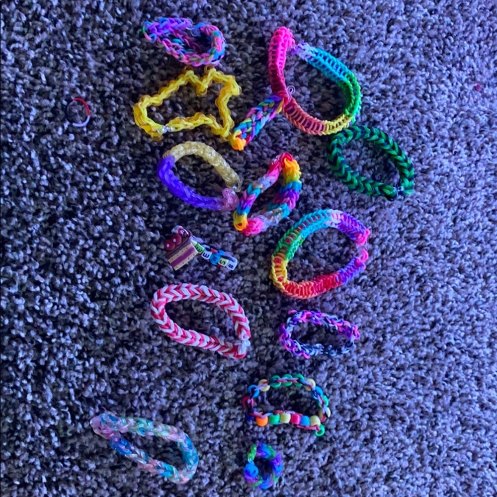 Rubber band bracelets